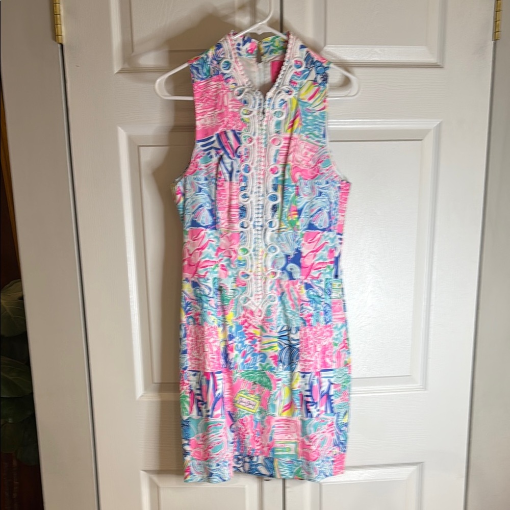 Lilly Pulitzer Colorful Print Alexa Shift Dress